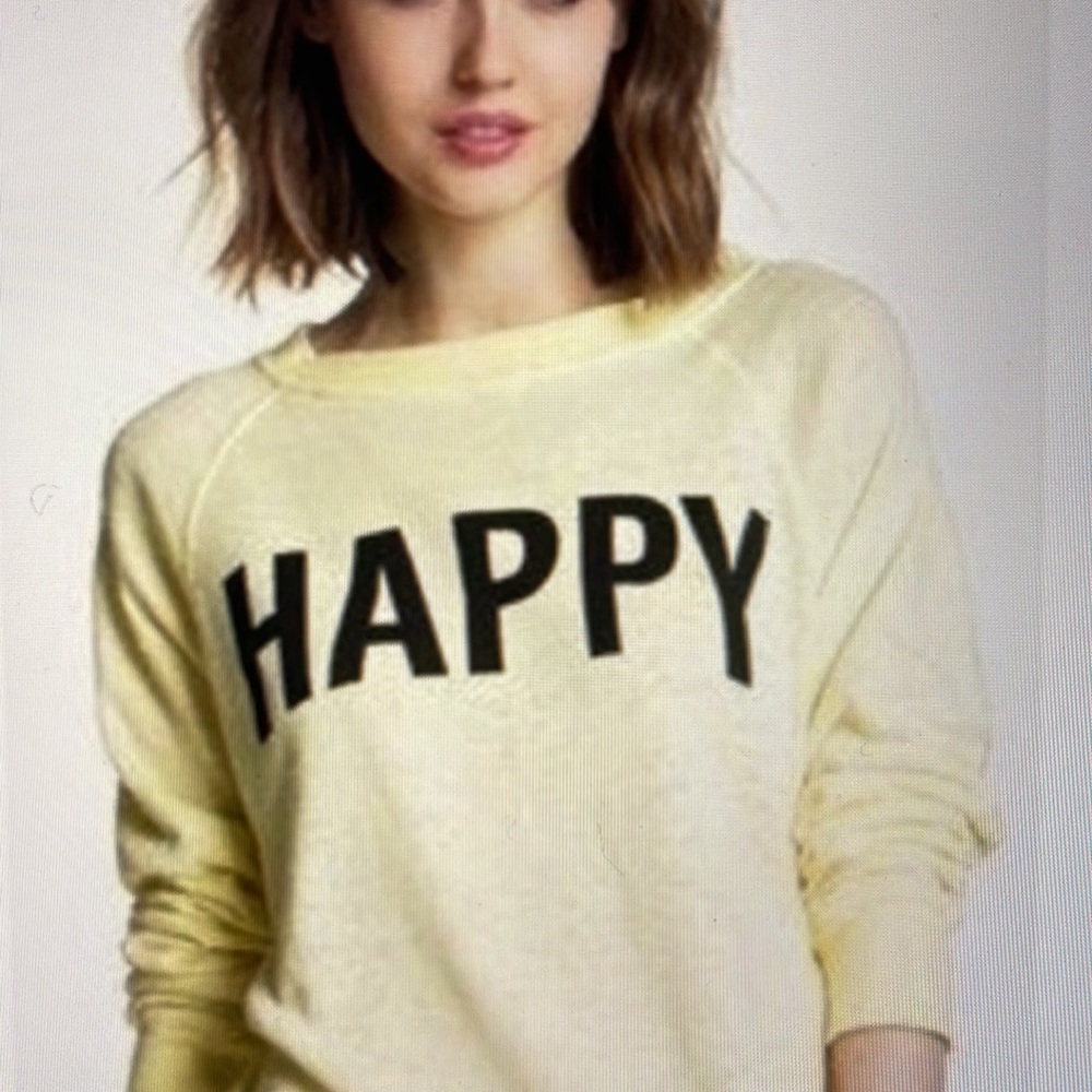 Wildfox “Happy” Sweatshirt